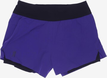 On Shorts in L in Purple: front