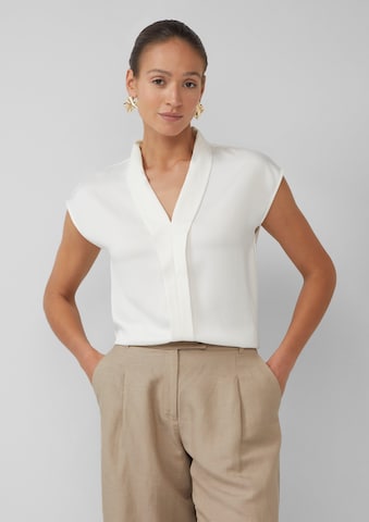 s.Oliver BLACK LABEL Blouse in Beige: front