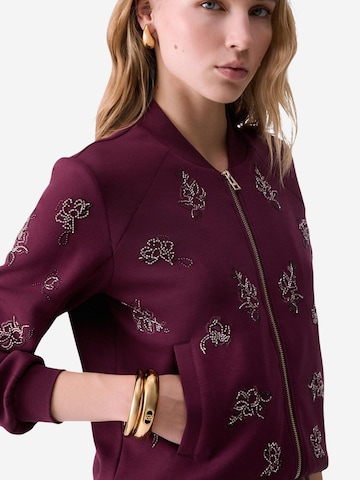 Liu Jo Sweatjacka 'FELPA APERTA TF6133 J3958' i lila