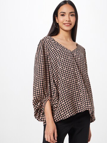 Traffic People - Blusa 'Mollie' en negro: frente