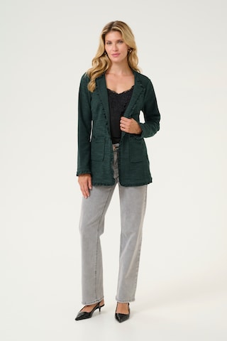 Cream Blazer 'Mellie' i grøn