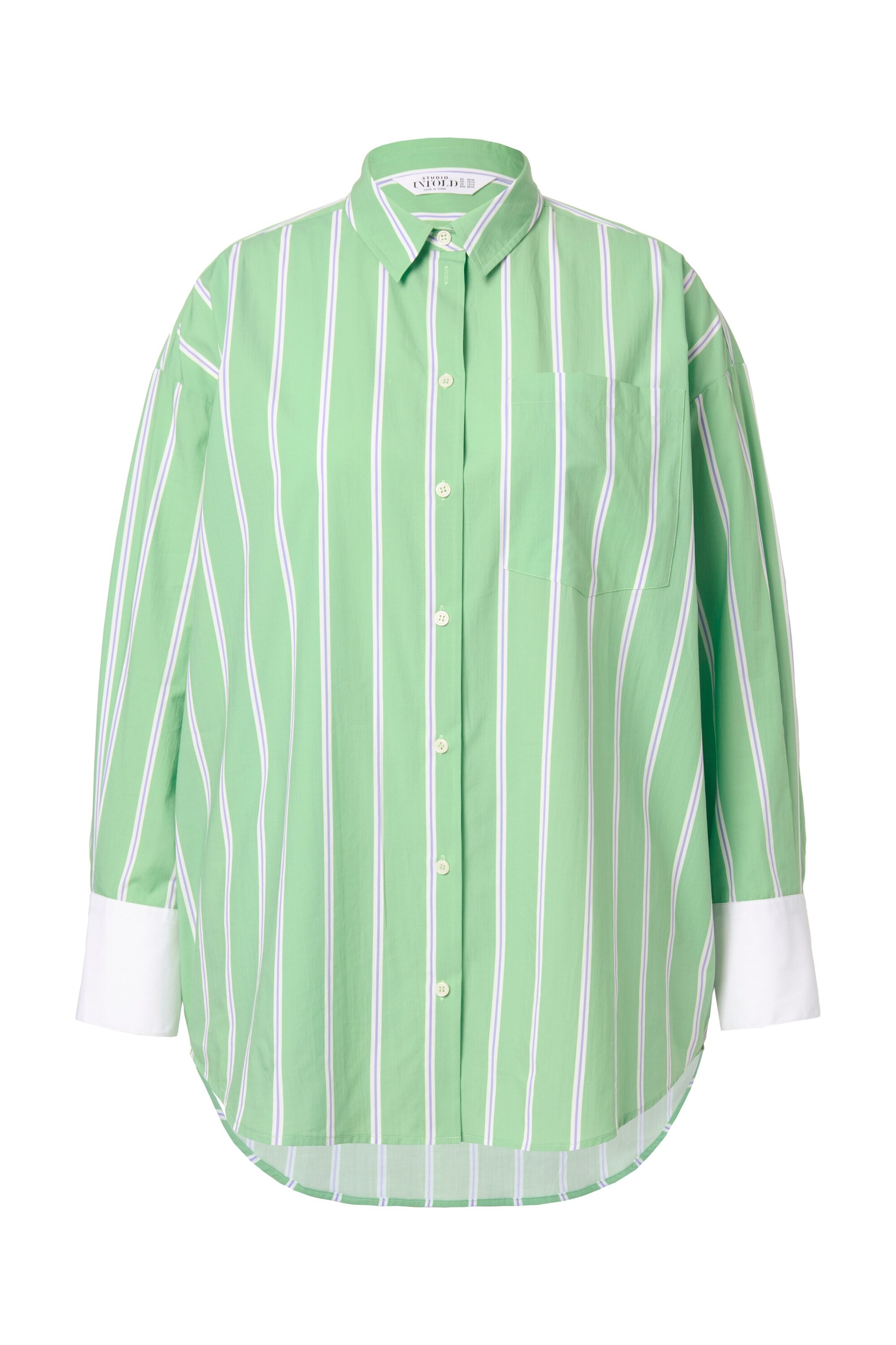 Studio Untold Bluse in Grün: Vorderseite