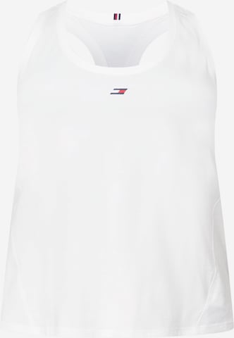 Tommy Hilfiger Curve Top in White: front