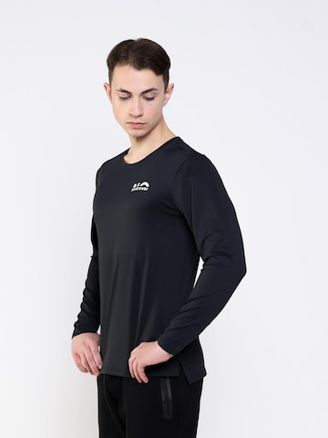 neverover - Camiseta funcional en negro