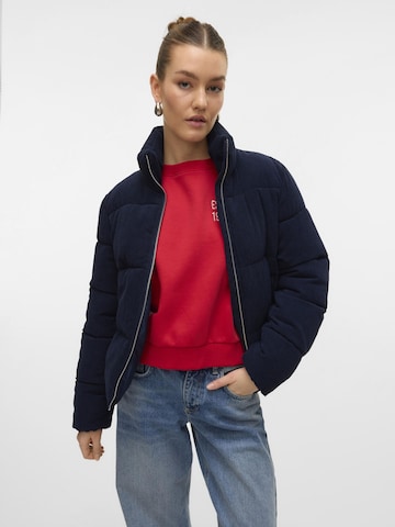 VERO MODA Overgangsjakke 'VMDebra' i blå