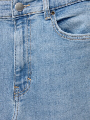 évasé Jean Pull&Bear en bleu