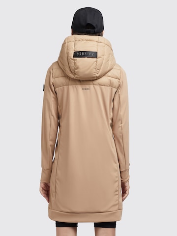 khujo Between-Seasons Coat 'Ruth Matt' in Beige