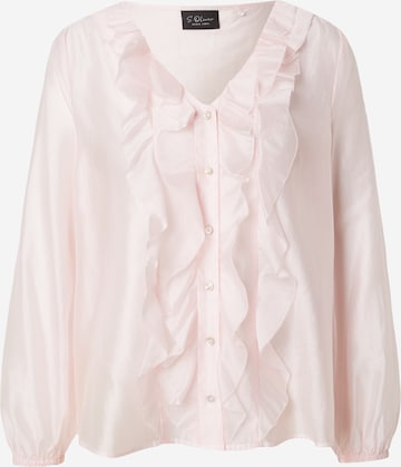 rožinė s.Oliver BLACK LABEL Palaidinė: priekis