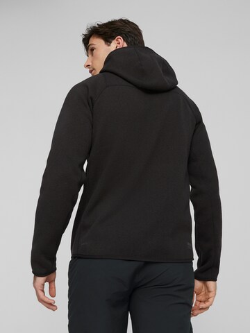 PUMA - Sudadera con cremallera deportiva en negro