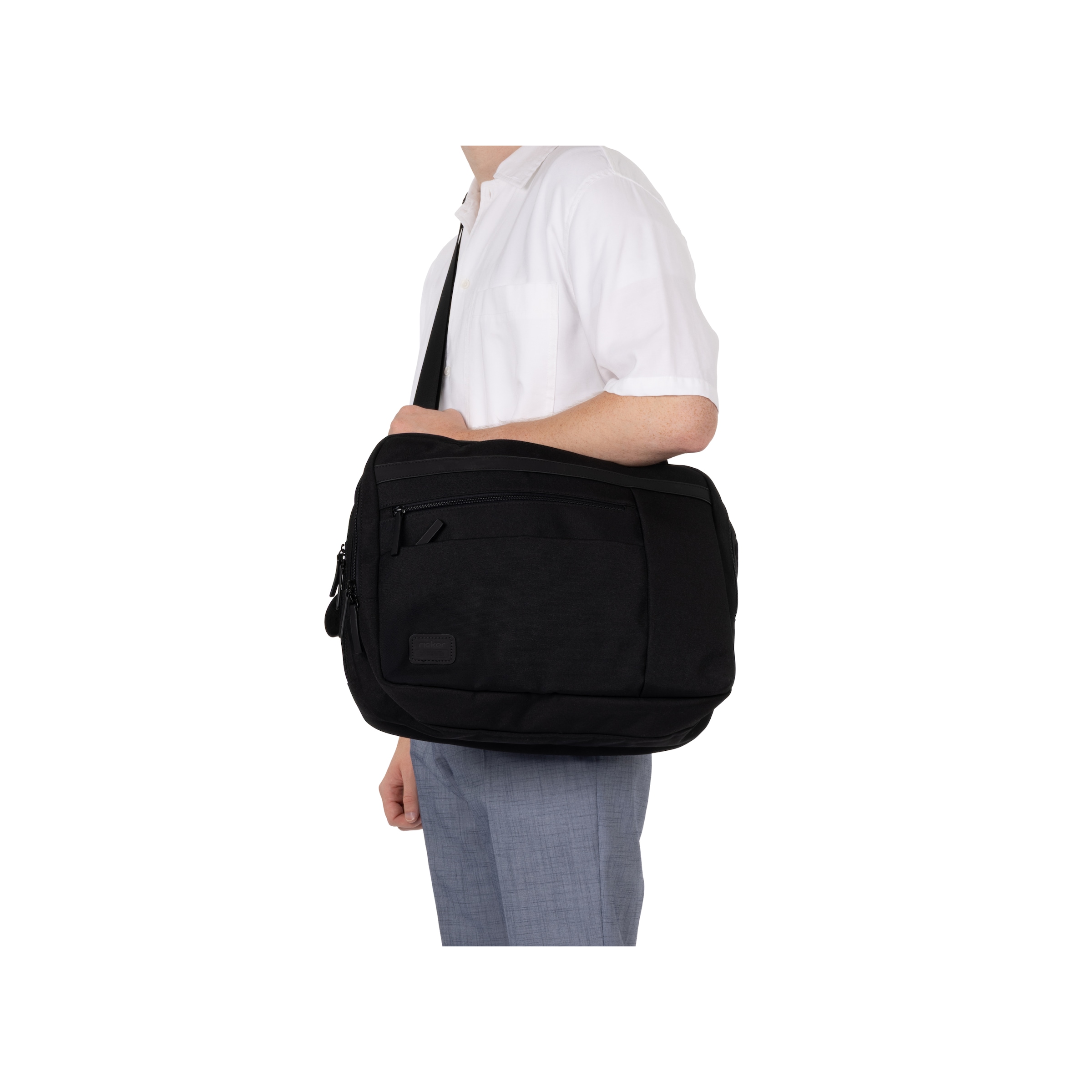 Sac d’ordinateur portable 'H5200' Rieker en noir : devant
