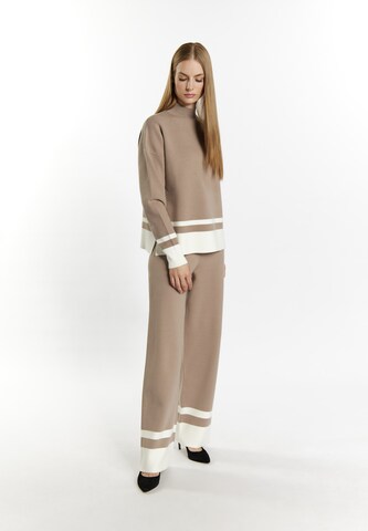 DreiMaster Klassik Sweater 'Ledkin' in Beige