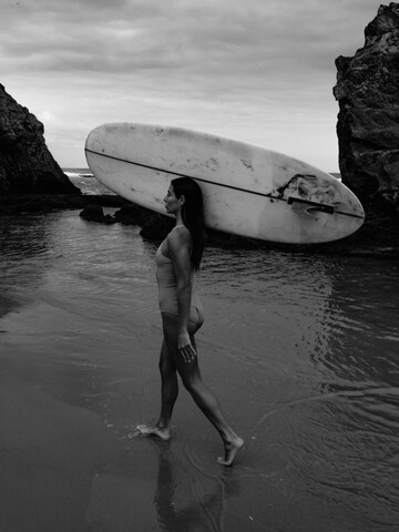 WALLIEN Sportbadpak 'Yemaya' in Bruin