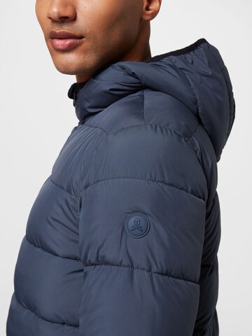 Scalpers Winter jacket 'MIL' in Blue