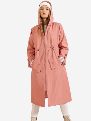 Bigdart Between-seasons coat in Pink