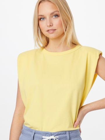 CATWALK JUNKIE - Top 'VERA' en amarillo: frente