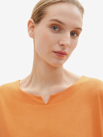 T-shirt TOM TAILOR en orange