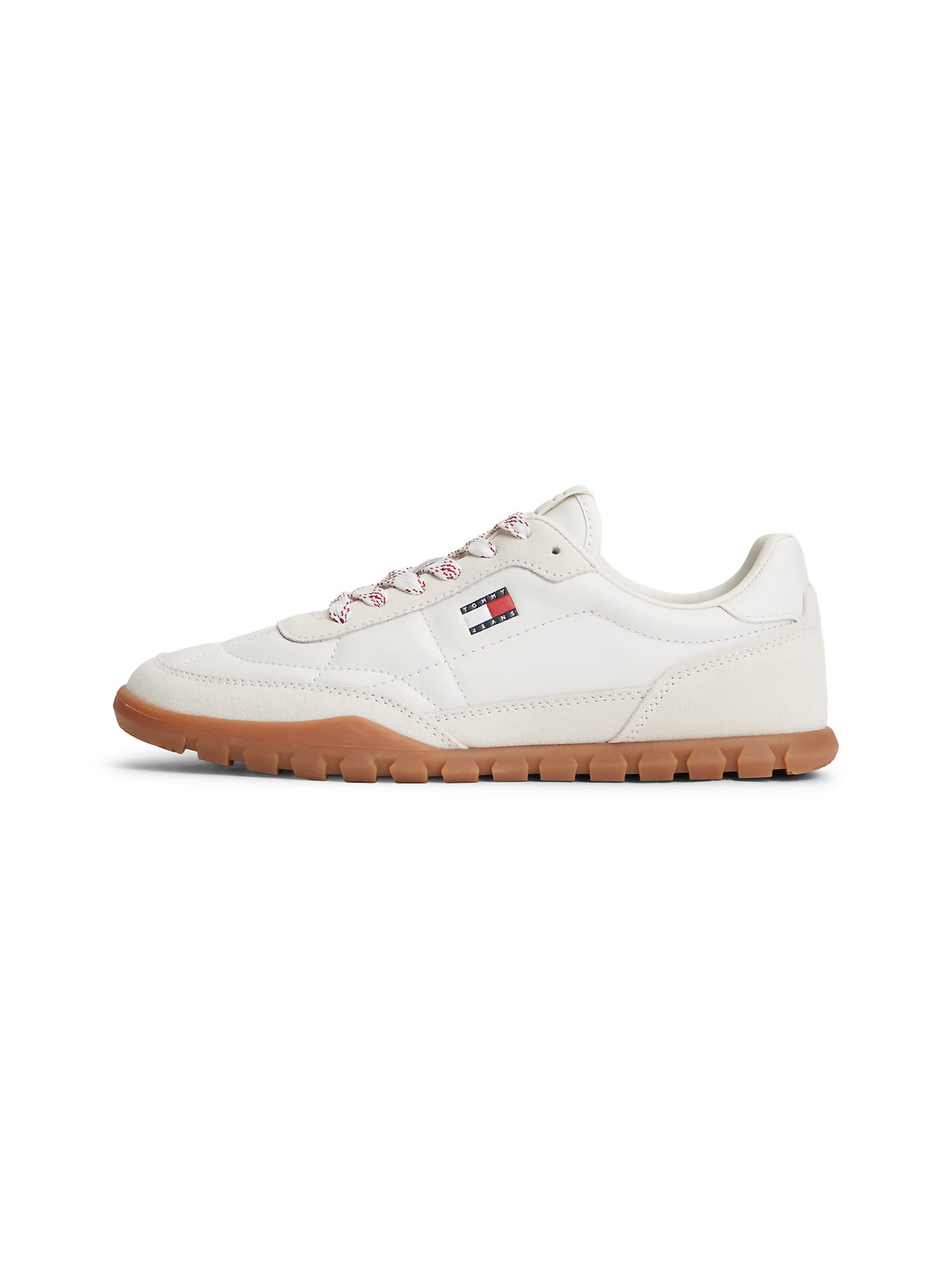 Tommy Jeans Sneaker low i 36 i navy / knaldrød / offwhite, Produktvisning