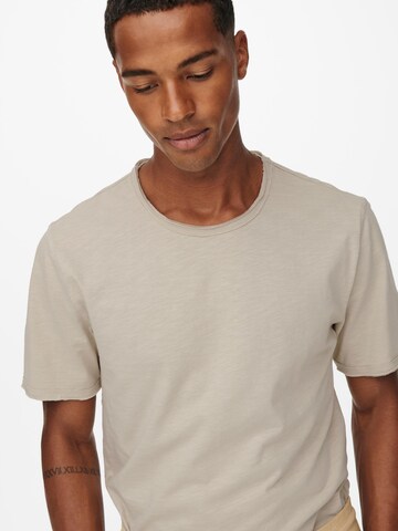 Only & Sons - Camiseta 'Benne' en gris