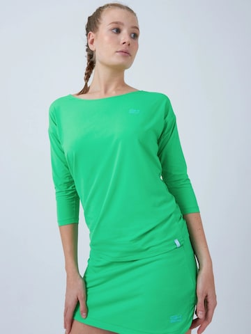 SPORTKIND - Camiseta '3/4 Loose Fit' en verde: frente
