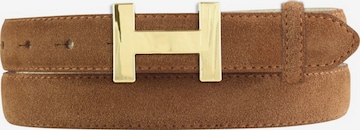 BELTINGER Belt 'Horus' in Beige: front