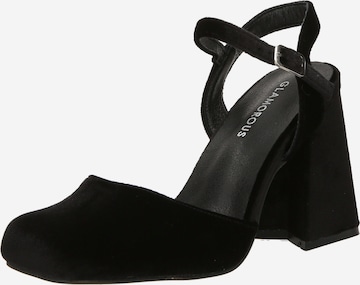 GLAMOROUS Slingback Pumps in Black: front