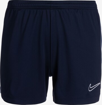 Regular Pantalon de sport 'Academy 23' NIKE en bleu : devant