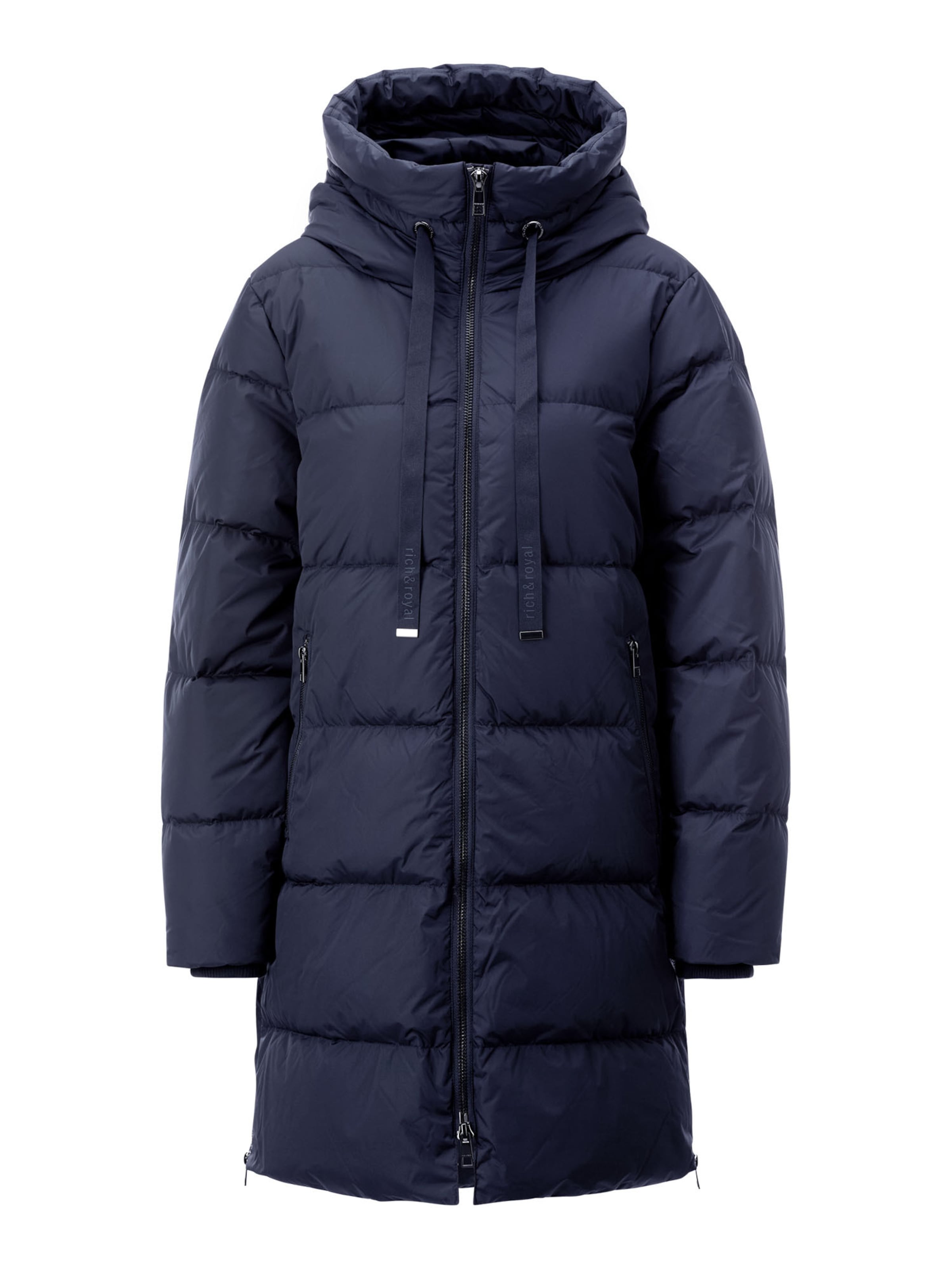 Rich & Royal Wintermantel in Blau: Vorderseite