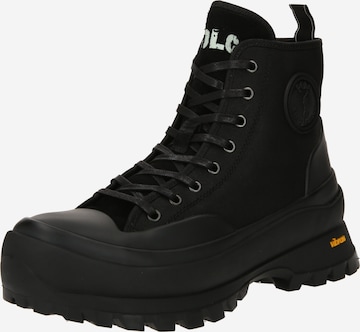 Polo Ralph Lauren Lace Up Boots ARMIN in Black ABOUT YOU
