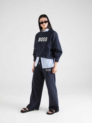 BOSS Sweatshirt 'Eprep' in Blau