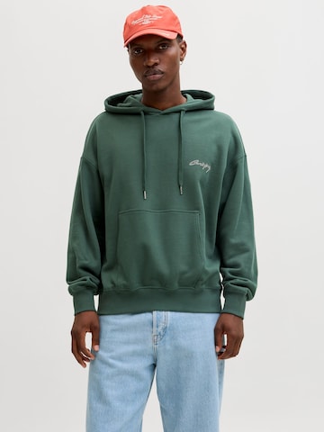 Sweat-shirt JACK & JONES en vert : devant