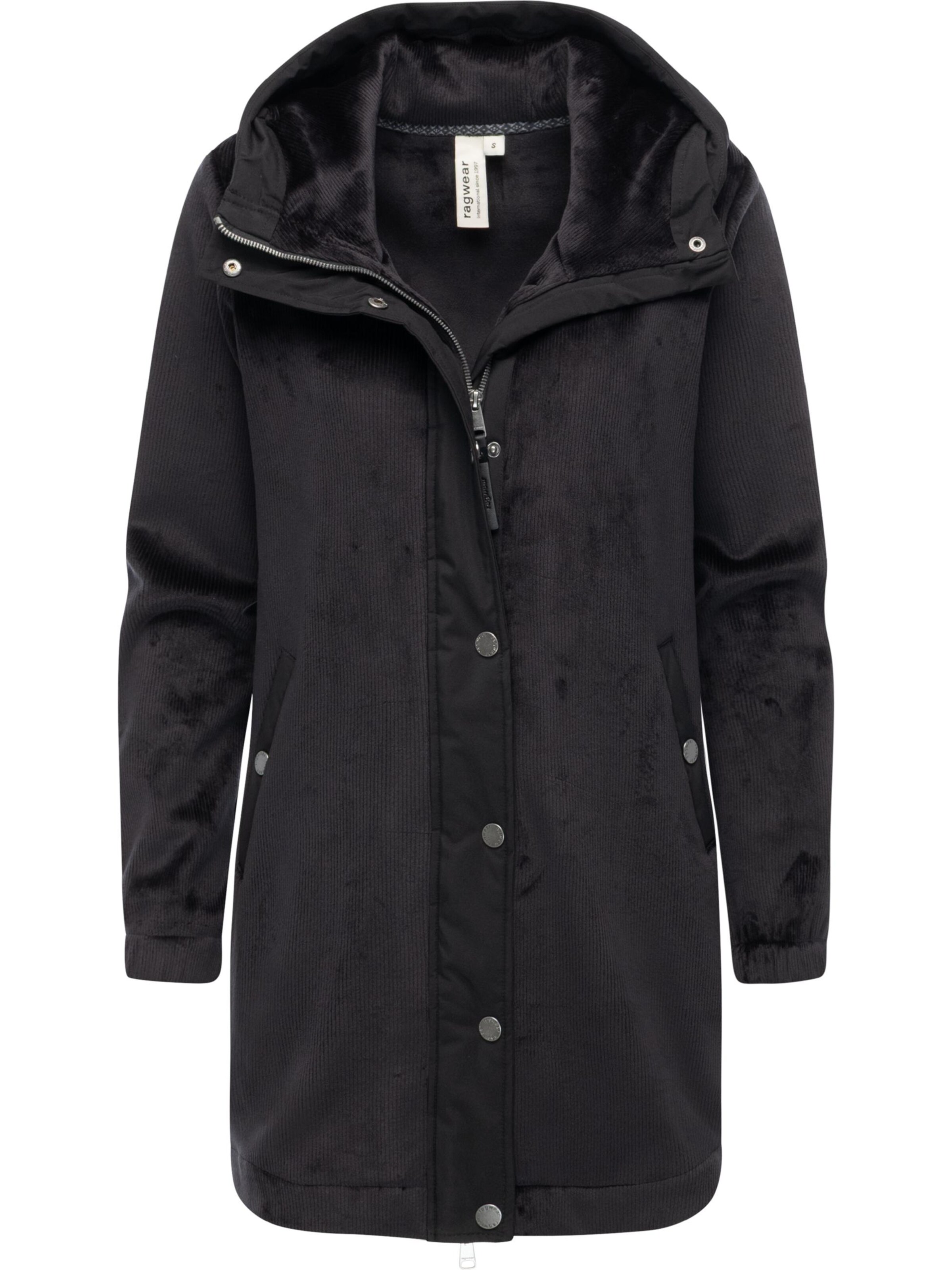 Ragwear Prechodná bunda 'Cousy Bonded' - Čierna