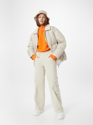 BDG Urban Outfitters Ohlapna forma Kargo hlače | bež barva