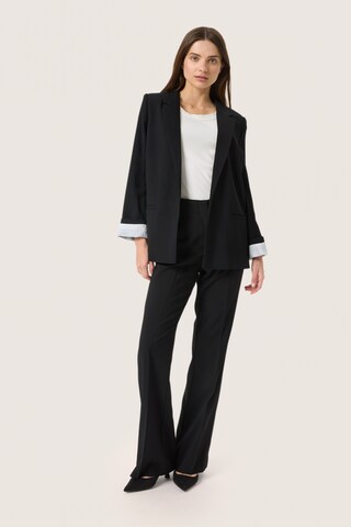 SOAKED IN LUXURY - Blazer 'SLShirley' en negro
