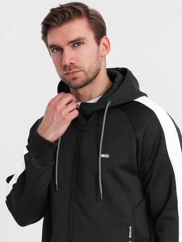 Ombre Sweat suit in Black