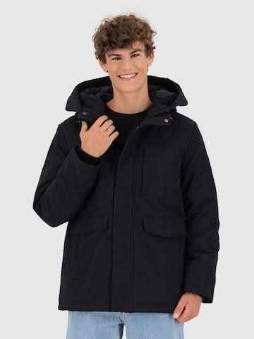 Giacca invernale 'NilasAK' di Alife and Kickin in nero: frontale