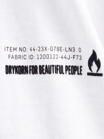 Maglietta 'OLYAN_FLAME' di DRYKORN in bianco