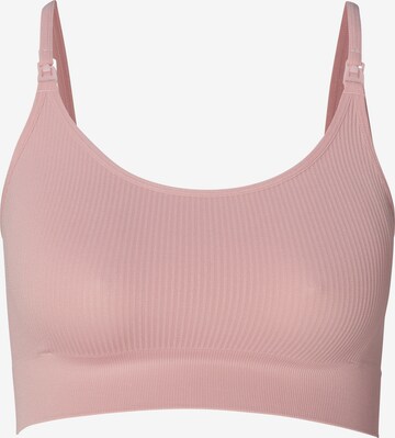 Noppies Bustier Amme-BH 'Mira' i pink: forside