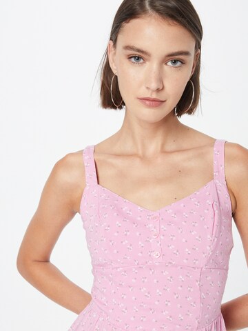 HOLLISTER Letní šaty – pink