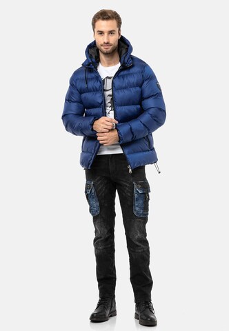 CIPO & BAXX Winterjacke in Blau