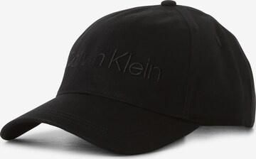 Calvin Klein Cap in Schwarz: predná strana