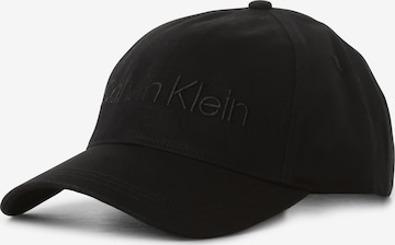 Calvin Klein Cap in Black: front