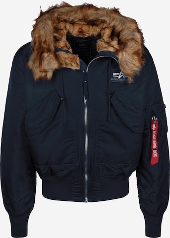 ALPHA INDUSTRIES Talvejope '45P', värv sinine: eest vaates