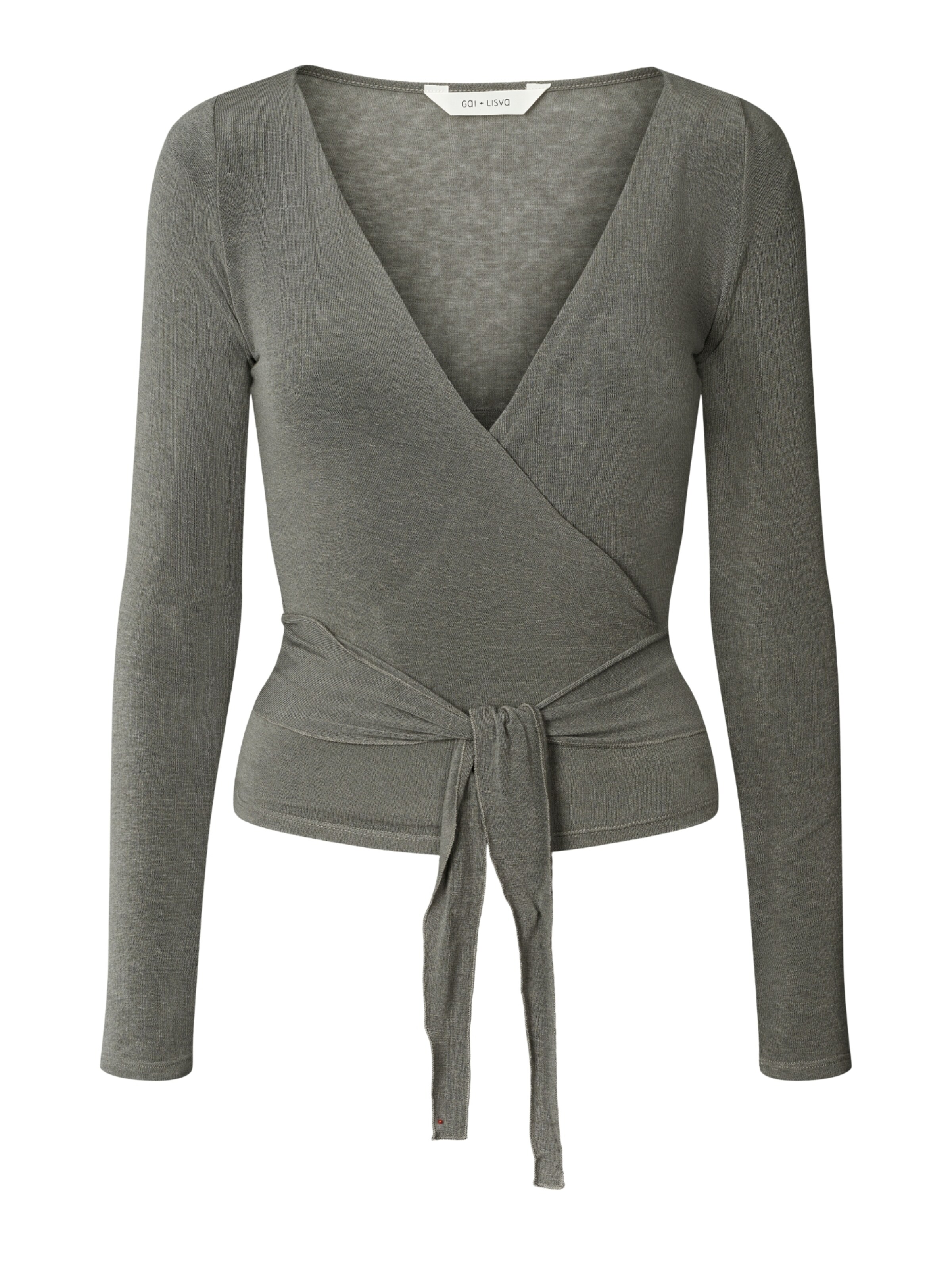 Gai+Lisva Shirt ' Anne ' in Grijs: voorkant