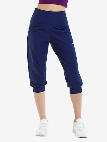 Winshape Tapered Urheiluhousut ' LEI201C ' värissä sininen: etupuoli