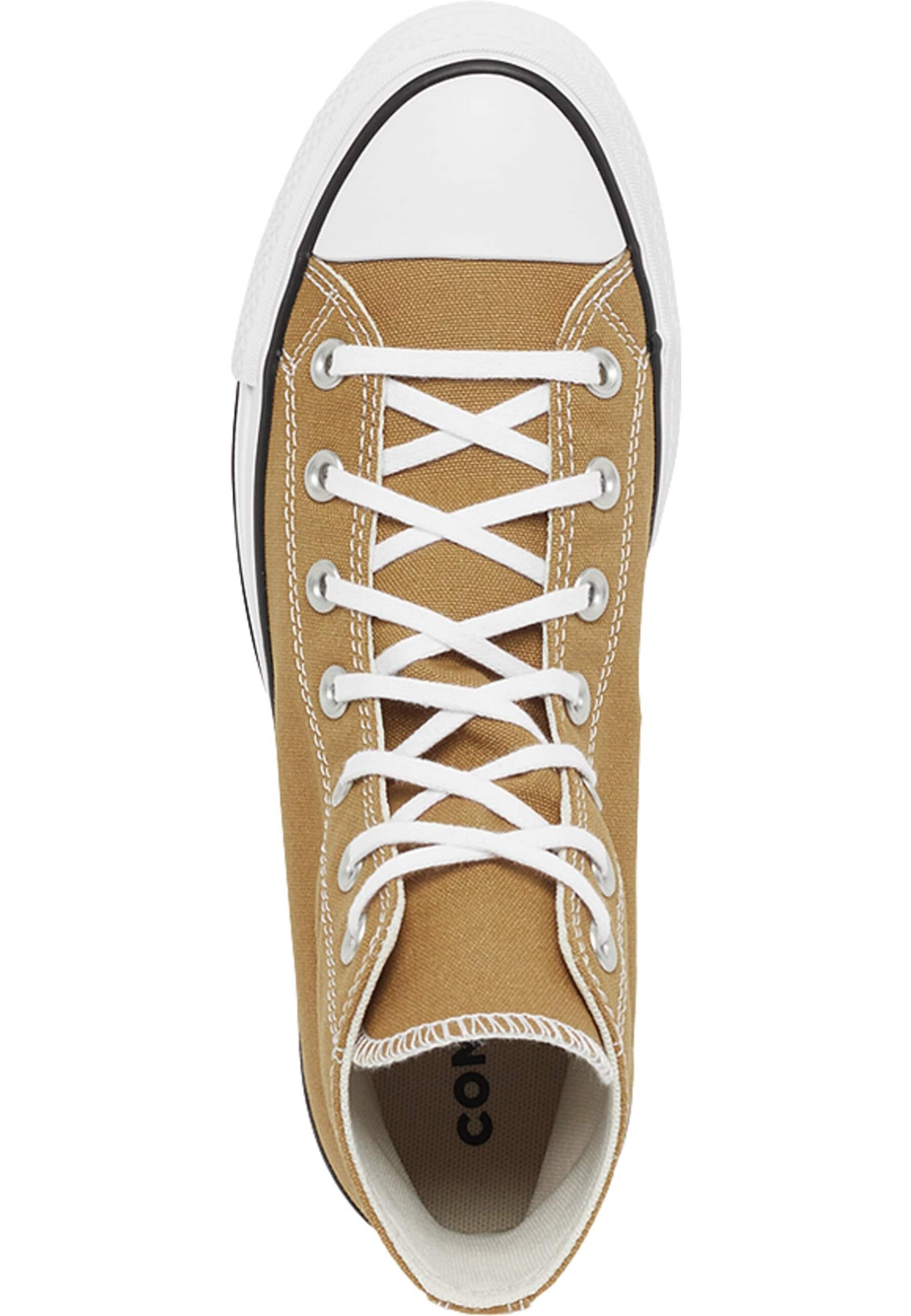 Sneaker alta 'Chuck Taylor All Star Lift' di CONVERSE in giallo