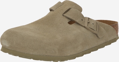 BIRKENSTOCK Puukengät & Crocs-jalkineet 'Boston LEVE' värissä khaki, Tuotenäkymä