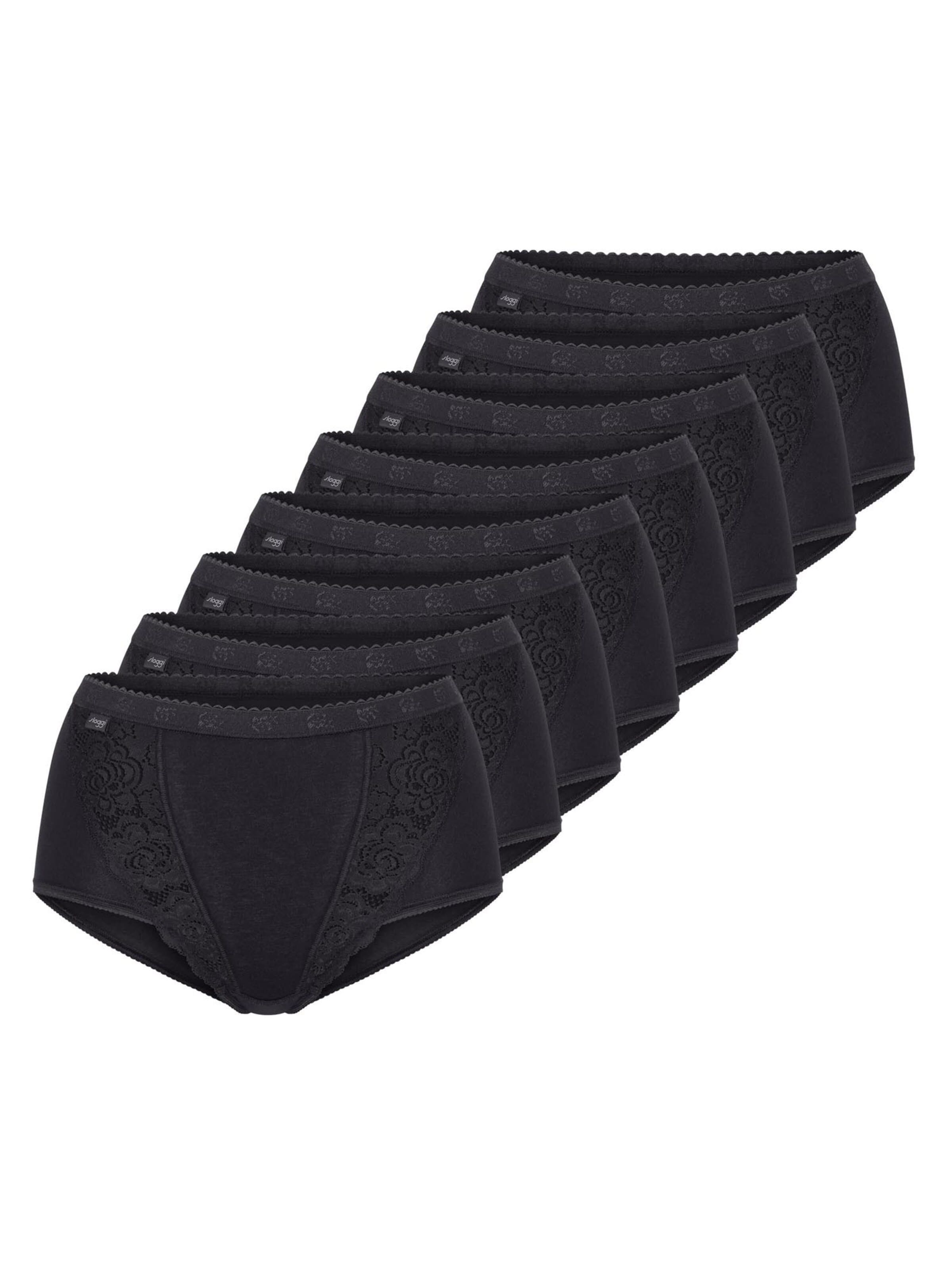 SLOGGI Slip 'Chic' in Black: front