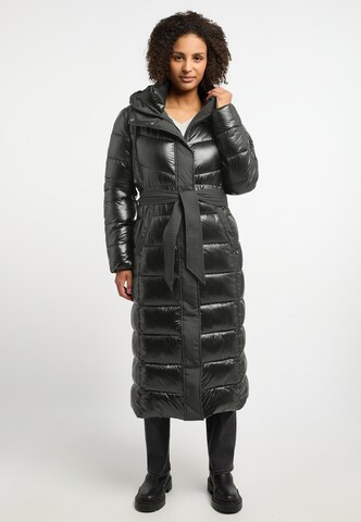 Frieda & Freddies NY Winter Coat in Green: front