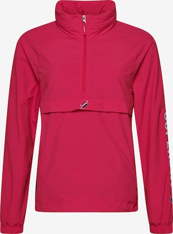 Superdry Athletic Jacket in Pink: front