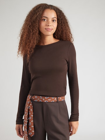 s.Oliver - Camiseta en marrón: frente
